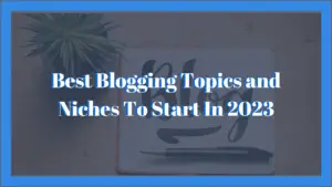 Best Blogging Topic Ideas and Niches